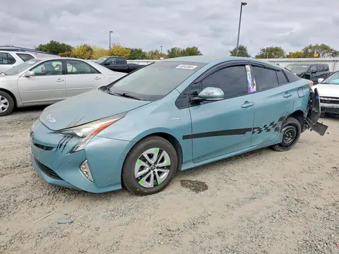 JTDKBRFU2H3047283 — 2017 Toyota Prius, Задняя часть (Rear End), фото до ремонта