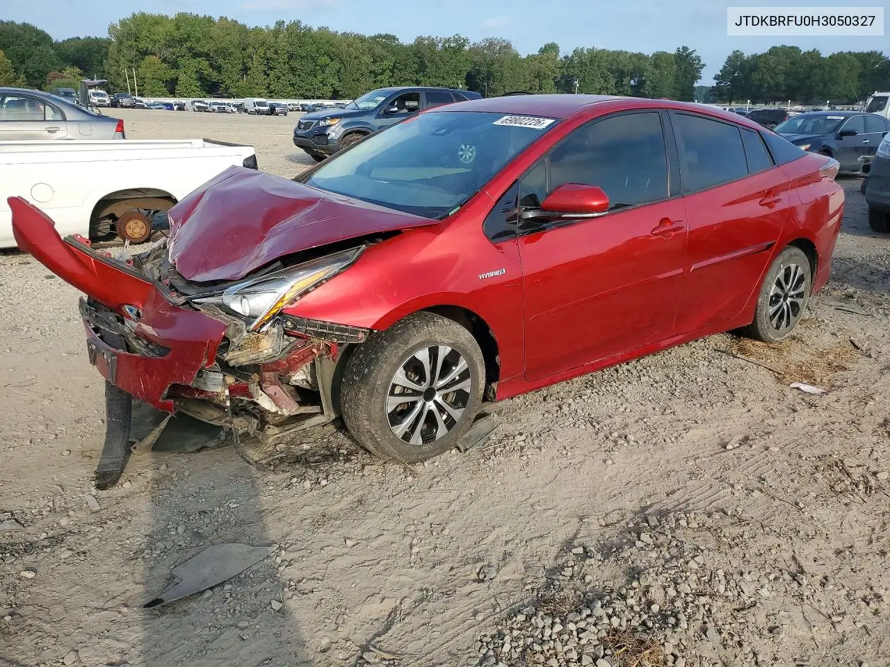 2017 Toyota Prius Two VIN JTDKBRFU0H3050327 фото 1