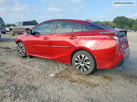 2017 Toyota Prius Two VIN JTDKBRFU0H3050327 фото 2
