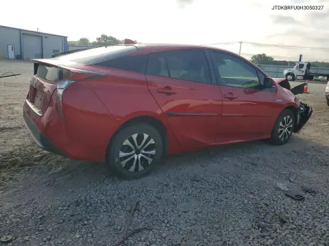 2017 Toyota Prius Two VIN JTDKBRFU0H3050327 фото 3