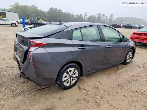 2017 Toyota Prius Three VIN JTDKARFU5H3042484 фото 3