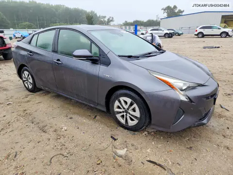 2017 Toyota Prius Three VIN JTDKARFU5H3042484 фото 4