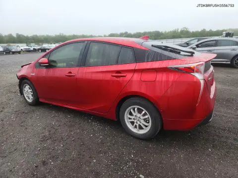 2017 Toyota Prius Two VIN JTDKBRFU5H3556753 фото 2