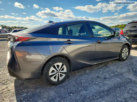 2017 Toyota Prius Two VIN JTDKBRFU4H3041727 фото 3