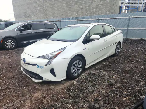2017 Toyota Prius Three VIN JTDKARFUXH3049883 фото 1
