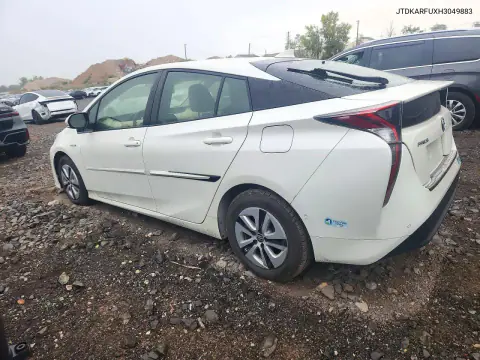 2017 Toyota Prius Three VIN JTDKARFUXH3049883 фото 2
