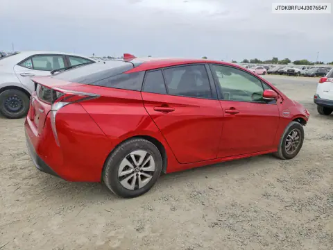 2018 Toyota Prius Two VIN JTDKBRFU4J3076547 фото 3