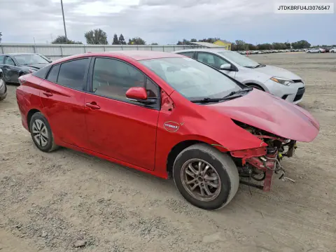 2018 Toyota Prius Two VIN JTDKBRFU4J3076547 фото 4