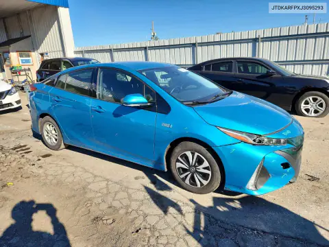 2018 Toyota Prius Prime Plus VIN JTDKARFPXJ3095293 фото 4