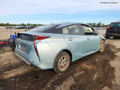 2018 Toyota Prius Two VIN JTDKBRFU2J3589330 фото 3