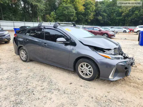 2018 Toyota Prius Prime Premium VIN JTDKARFP0J3076753 фото 4