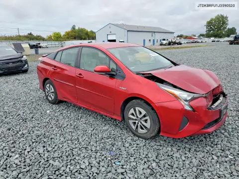2018 Toyota Prius Two VIN JTDKBRFU1J3590520 фото 4