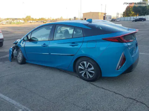 2018 Toyota Prius Prime Advanced VIN JTDKARFP4J3085892 фото 2