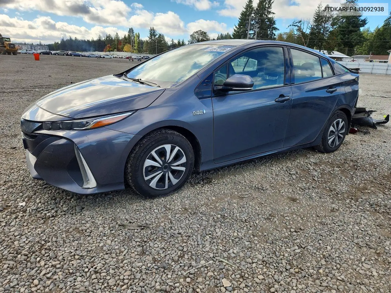 2018 Toyota Prius Prime Premium VIN JTDKARFP4J3092938 фото 1