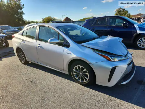 2019 Toyota Prius Limited VIN JTDKARFUXK3089985 фото 4