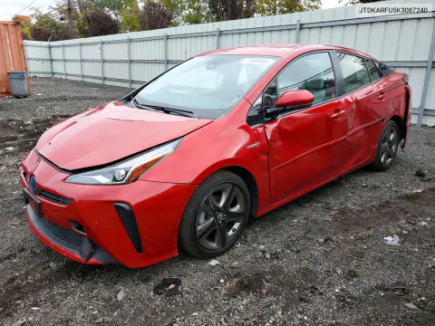 JTDKARFU5K3087240 — 2019 Toyota Prius, Сторона, фото до ремонта