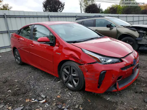 2019 Toyota Prius Limited VIN JTDKARFU5K3087240 фото 4
