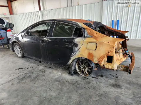 2020 Toyota Prius Prime Limited VIN JTDKARFPXL3148335 фото 2