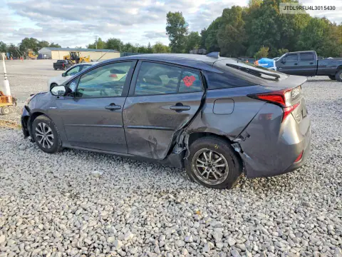 2020 Toyota Prius Xle Awd-E VIN JTDL9RFU4L3015430 фото 2