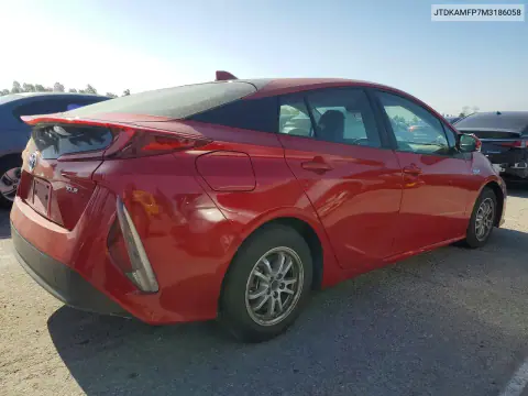 2021 Toyota Prius Prime Xle VIN JTDKAMFP7M3186058 фото 3