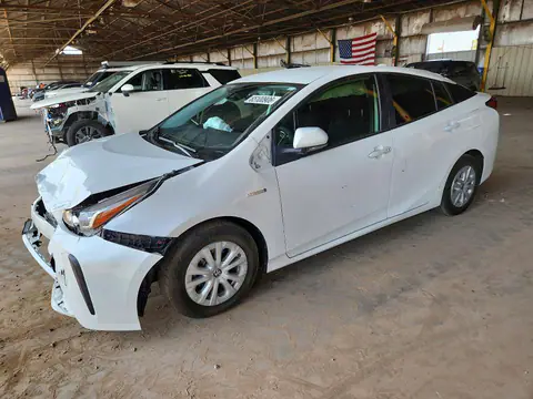 JTDKAMFU1M3127528 — 2021 Toyota Prius, Передняя часть (Front End), фото до ремонта