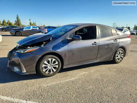 2021 Toyota Prius Prime Le VIN JTDKAMFP9M3173702 фото 1