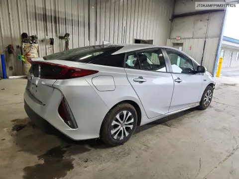2021 Toyota Prius Prime Le VIN JTDKAMFP9M3177426 фото 3