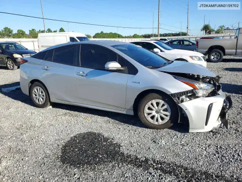 2022 Toyota Prius Le VIN JTDKAMFU6N3159702 фото 4