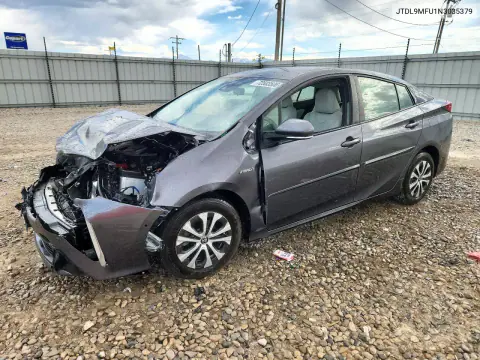 JTDL9MFU1N3035379 — 2022 Toyota Prius, Передняя часть, фото до ремонта