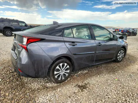 2022 Toyota Prius Le Awd-E VIN JTDL9MFU1N3035379 фото 3