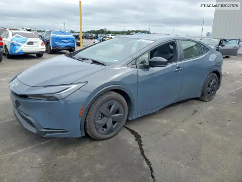 JTDACAAU1R3027576 — 2024 Toyota Prius, Вандализм, фото до ремонта