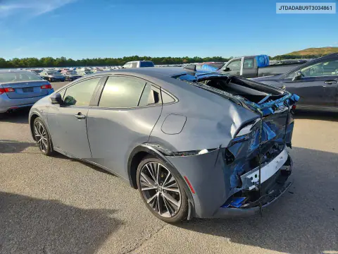 2026 Toyota Prius Xle VIN JTDADABU9T3034861 фото 2