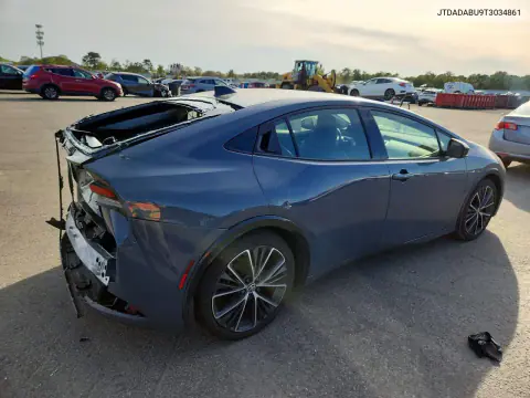 2026 Toyota Prius Xle VIN JTDADABU9T3034861 фото 3