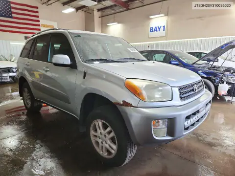 2001 Toyota Rav4 Base VIN JTEGH20V310036020 фото 4
