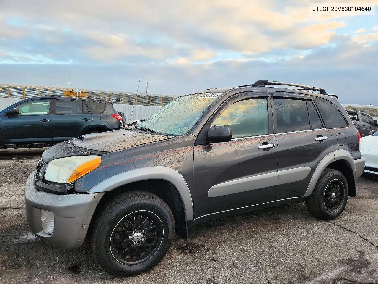 2003 Toyota Rav4 Base VIN JTEGH20V830104640 фото 1
