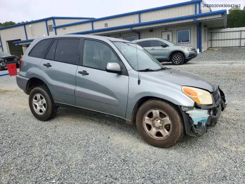 2005 Toyota Rav 4 VIN JTEGD20VX50047162 фото 4