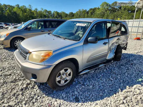 JTEGD20V350071349 — 2005 Toyota RAV4, Сторона, фото до ремонта