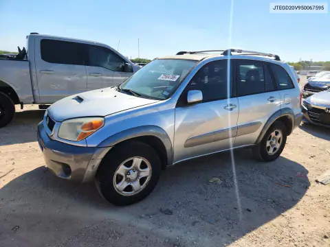 JTEGD20V950067595 — 2005 Toyota RAV4, Механические повреждения, фото до ремонта
