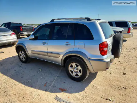 2005 Toyota Rav4 Base VIN JTEGD20V950067595 фото 2