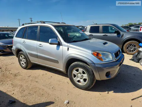 2005 Toyota Rav4 Base VIN JTEGD20V950067595 фото 4