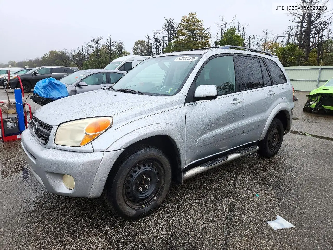 JTEHD20V756023273 Toyota RAV4 2005 — повреждение Задняя часть, фото до ремонта