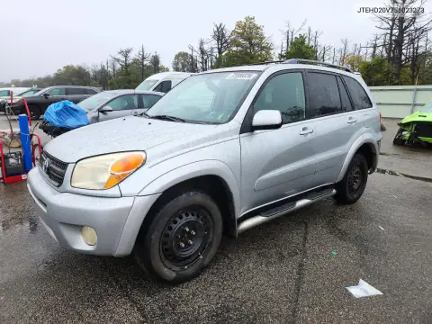 JTEHD20V756023273 — 2005 Toyota RAV4, Задняя часть, фото до ремонта