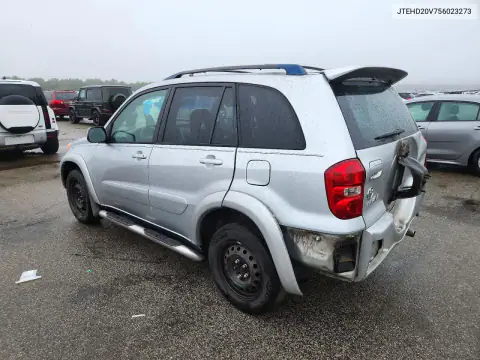 JTEHD20V756023273 — 2005 Toyota RAV4, фото 2 с аукциона Copart 21.10.2026, Задняя часть