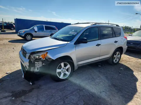 JTMZD33V865026264 — 2006 Toyota RAV4, Передняя часть, фото до ремонта