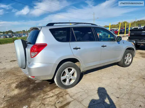 2006 Toyota Rav4 Base VIN JTMZD33V865026264 фото 3