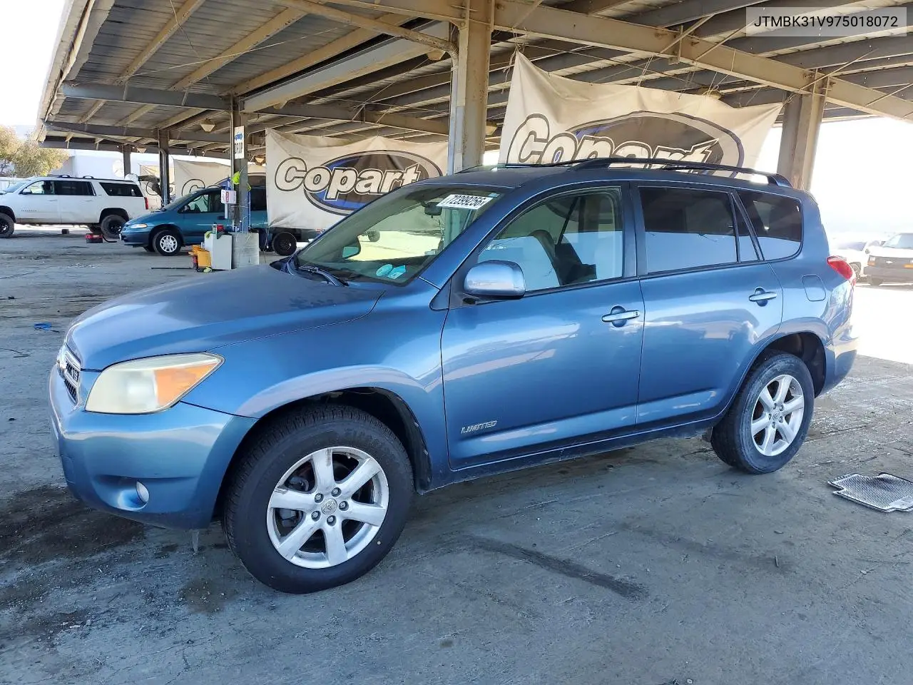 2007 Toyota Rav4 Limited VIN JTMBK31V975018072 фото 1