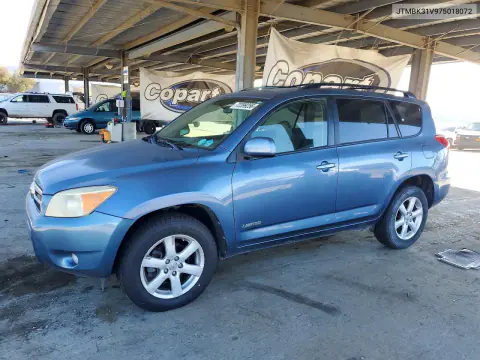 JTMBK31V975018072 — 2007 Toyota RAV4, Вандализм, фото до ремонта