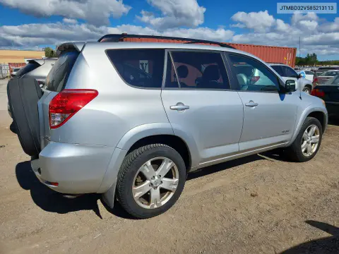2008 Toyota Rav4 Sport VIN JTMBD32V585213113 фото 3