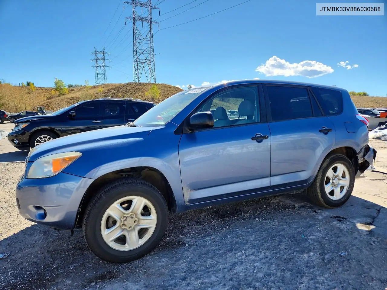 2008 Toyota Rav4 Base VIN JTMBK33V886030688 фото 1