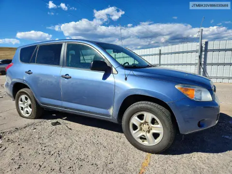 2008 Toyota Rav4 Base VIN JTMBK33V886030688 фото 4